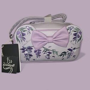 NWT Loungefly Disney Wisteria Floral Scented Crossbody